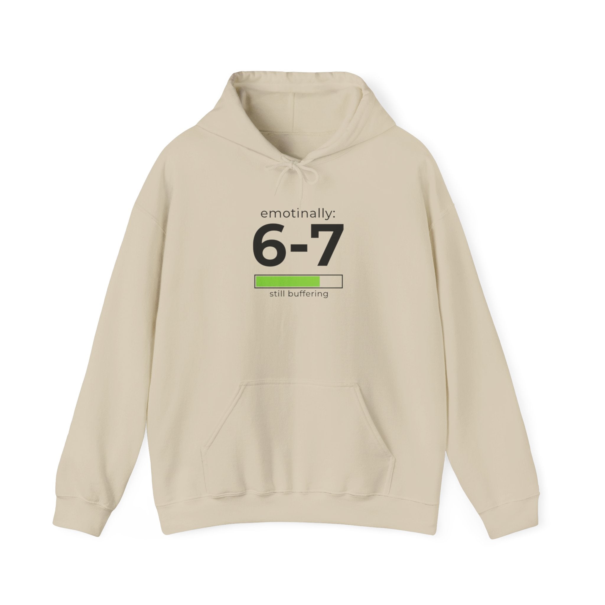 6-7 Minimalist Meme Hoodie | 67 shirt, absurdist humor