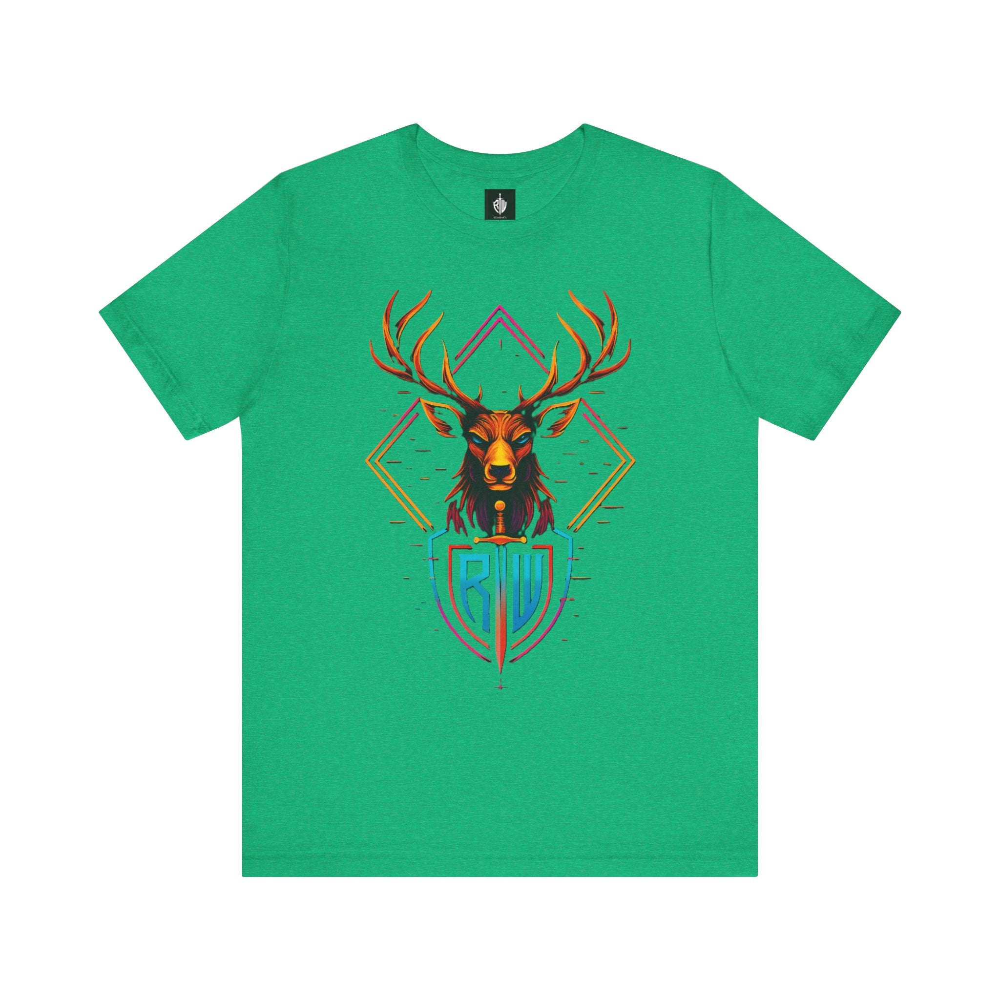 Stylish Graphic Tee with Deer Design, Nature Lover Shirt, Outdoor Adventure Apparel, Gift for Him/Her, Casual Fashion Wear