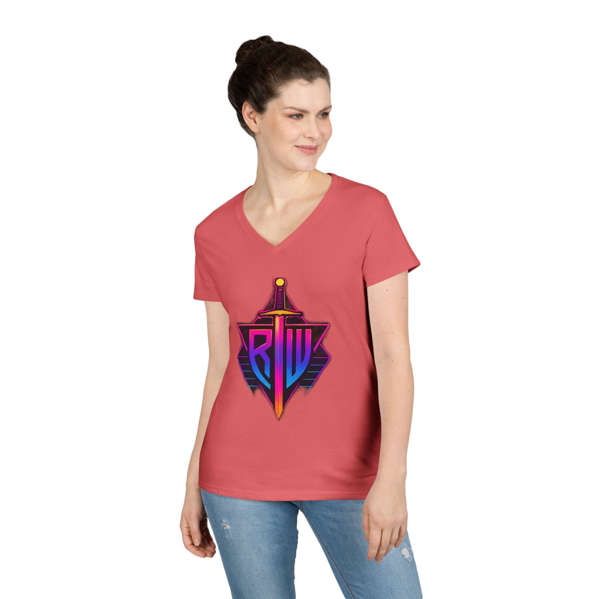 Retro Gamer V-Neck Tee