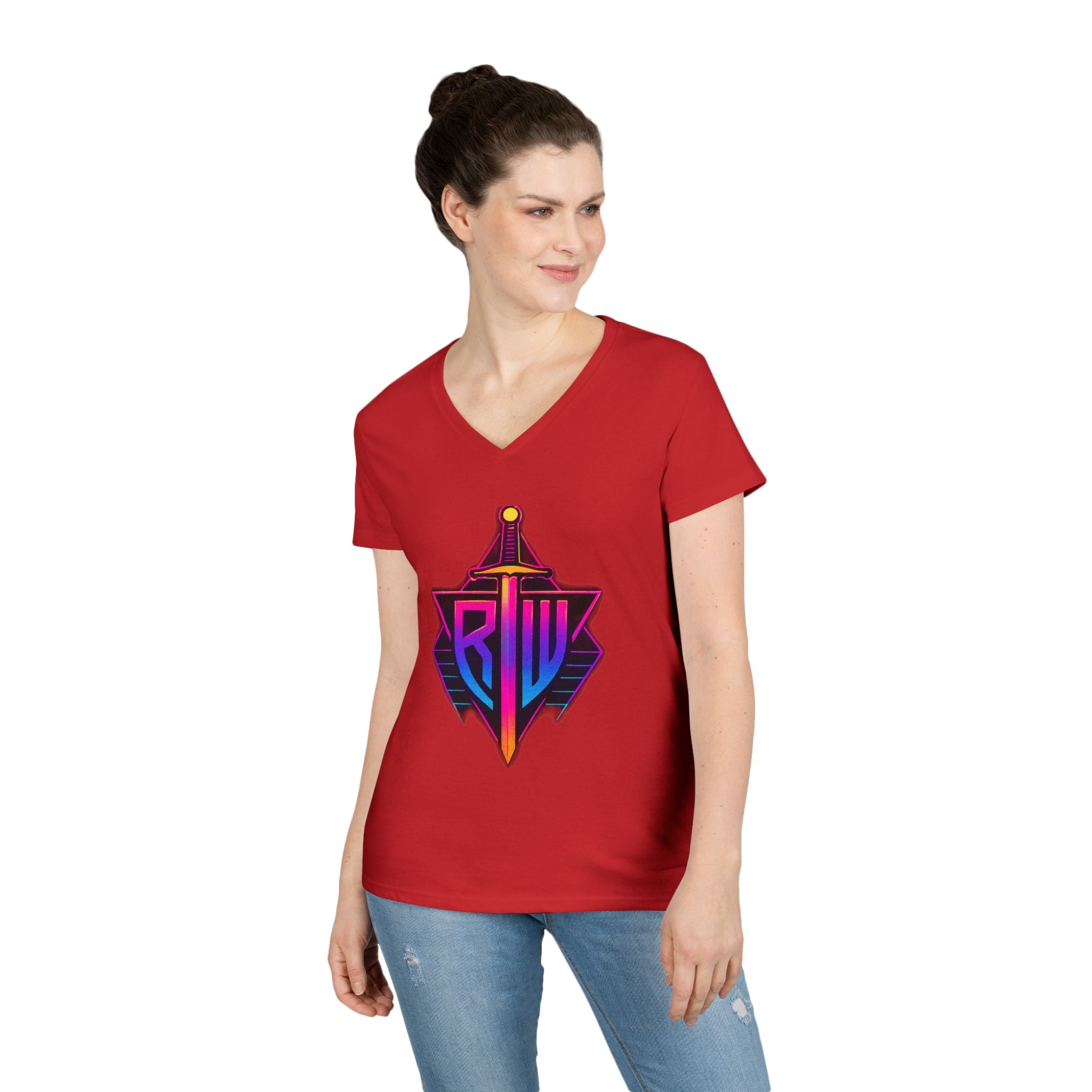 Retro Gamer V-Neck Tee