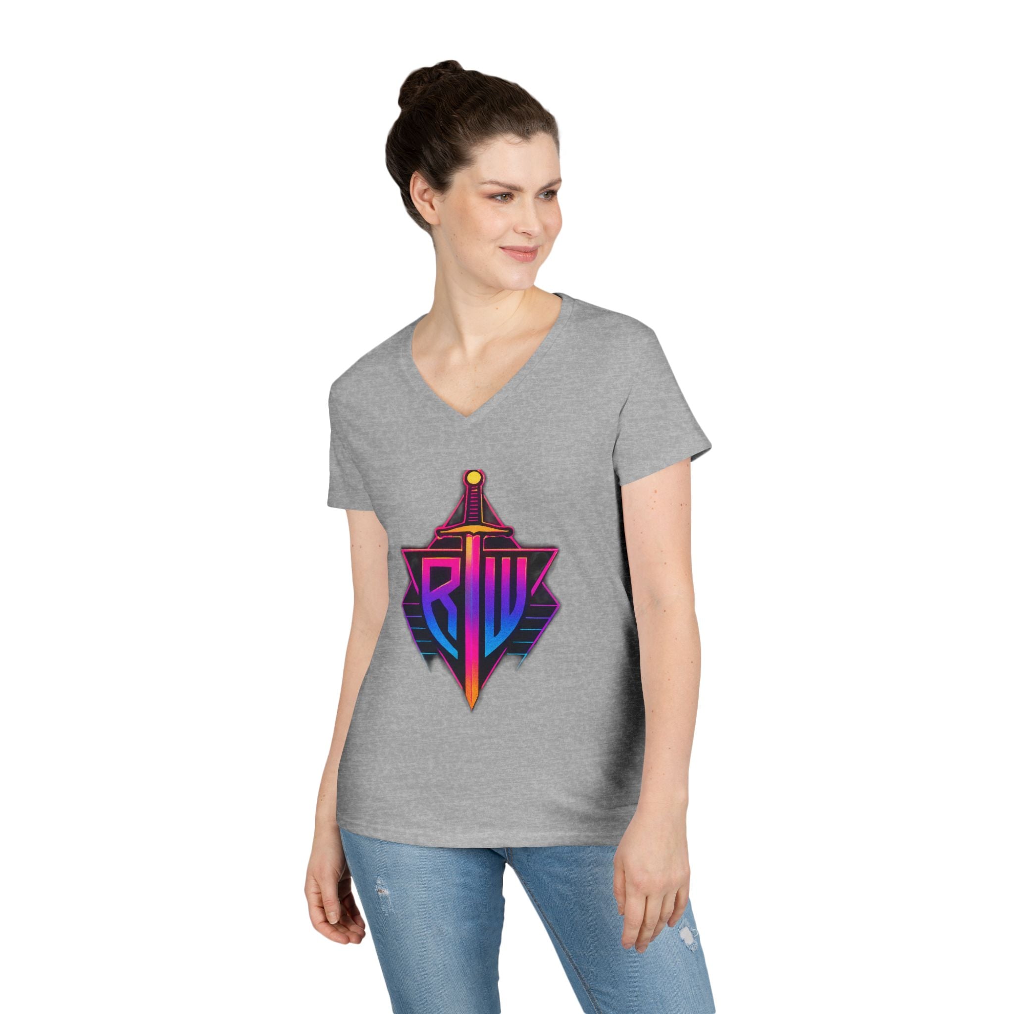 Retro Gamer V-Neck Tee