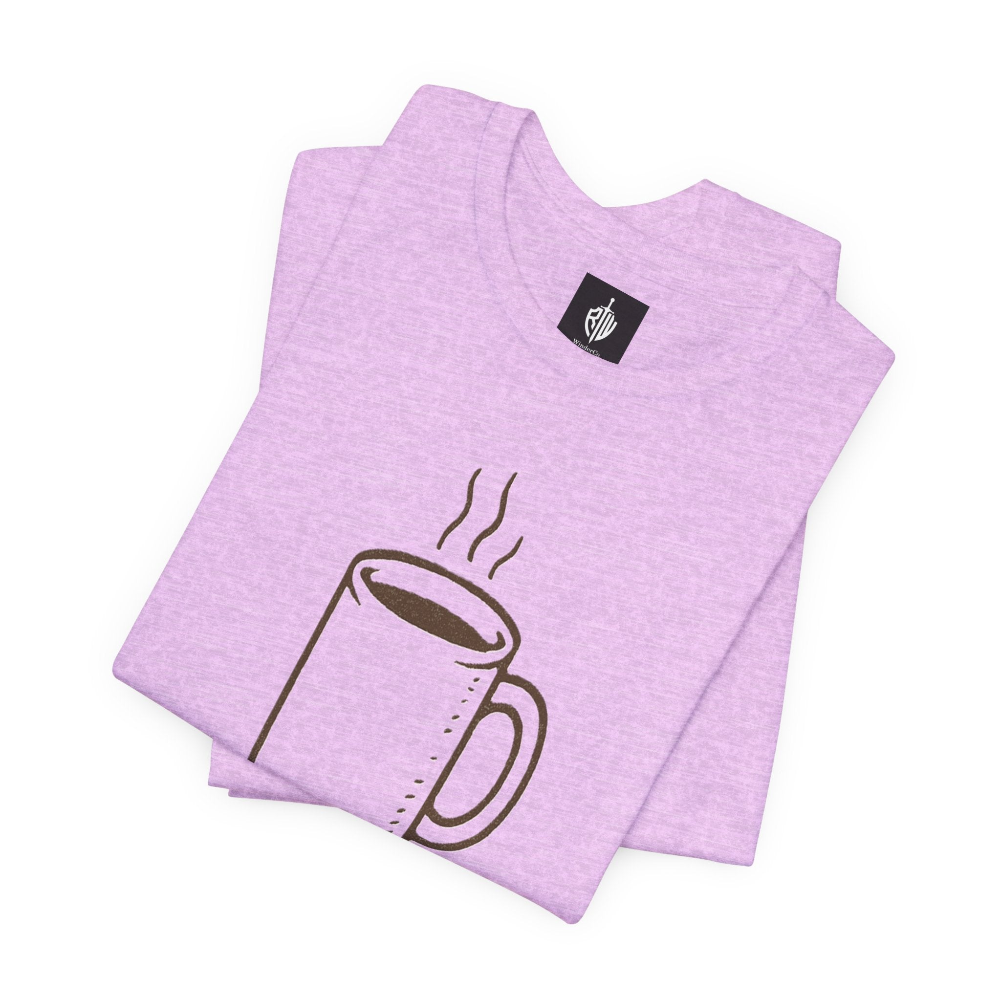 Coffee Mug 'Primitive Technology' T-Shirt — Rustic Coffee Lover Tee