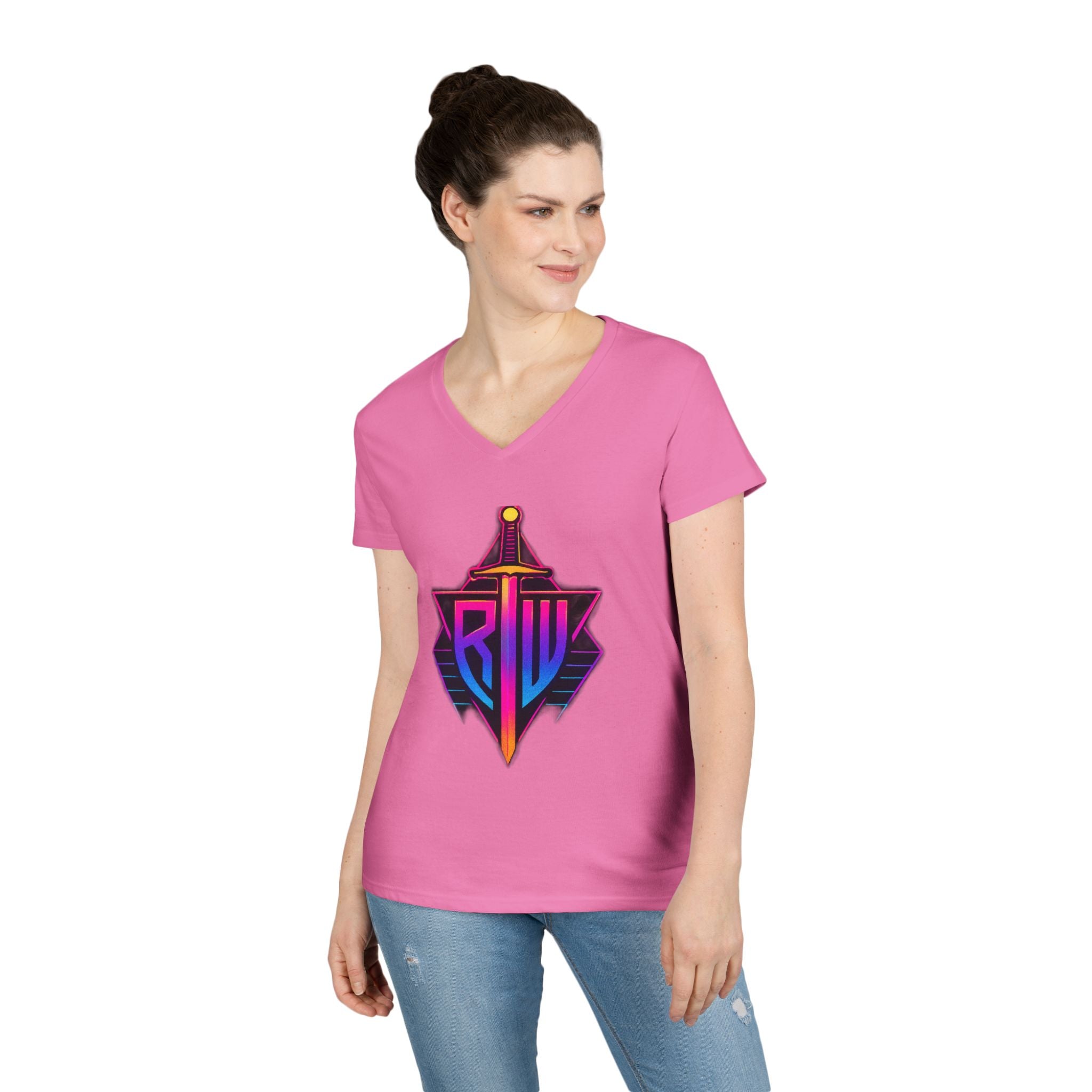 Retro Gamer V-Neck Tee