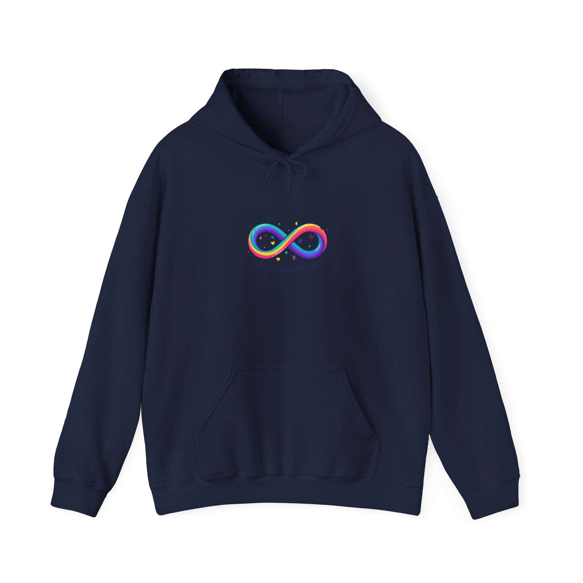 Autistic Pride Infinity Logo Hoodie | neurodiversity, autism acceptance