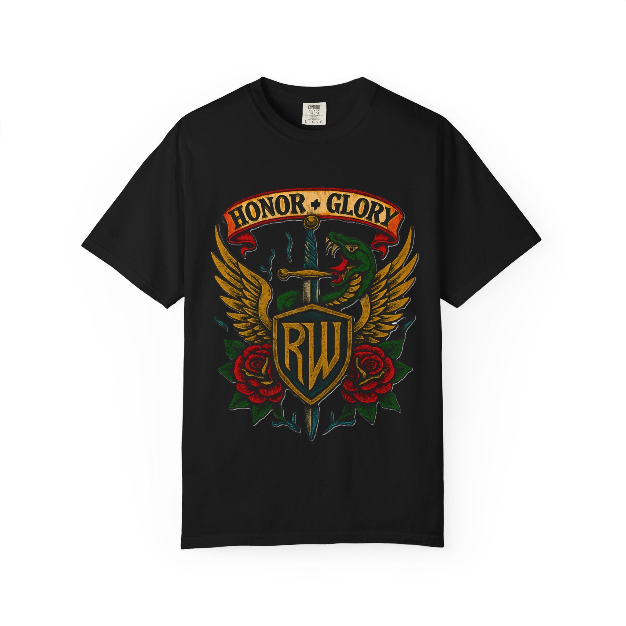 Honor & Glory Unisex Garment-Dyed T-Shirt - Stylish Casual Wear, Gift for Friends, Vintage Inspired Tee, Unique Graphic Shirt, [...]