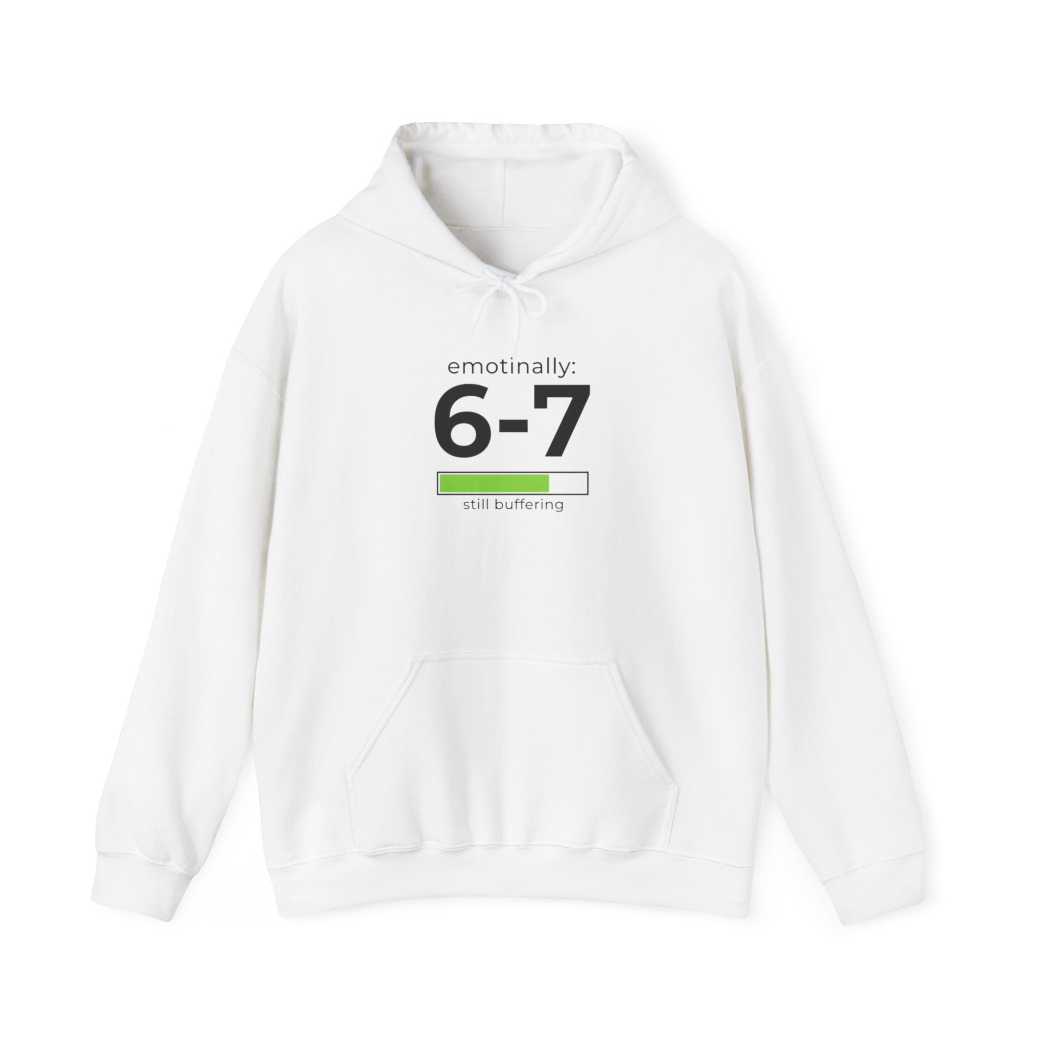 6-7 Minimalist Meme Hoodie | 67 shirt, absurdist humor