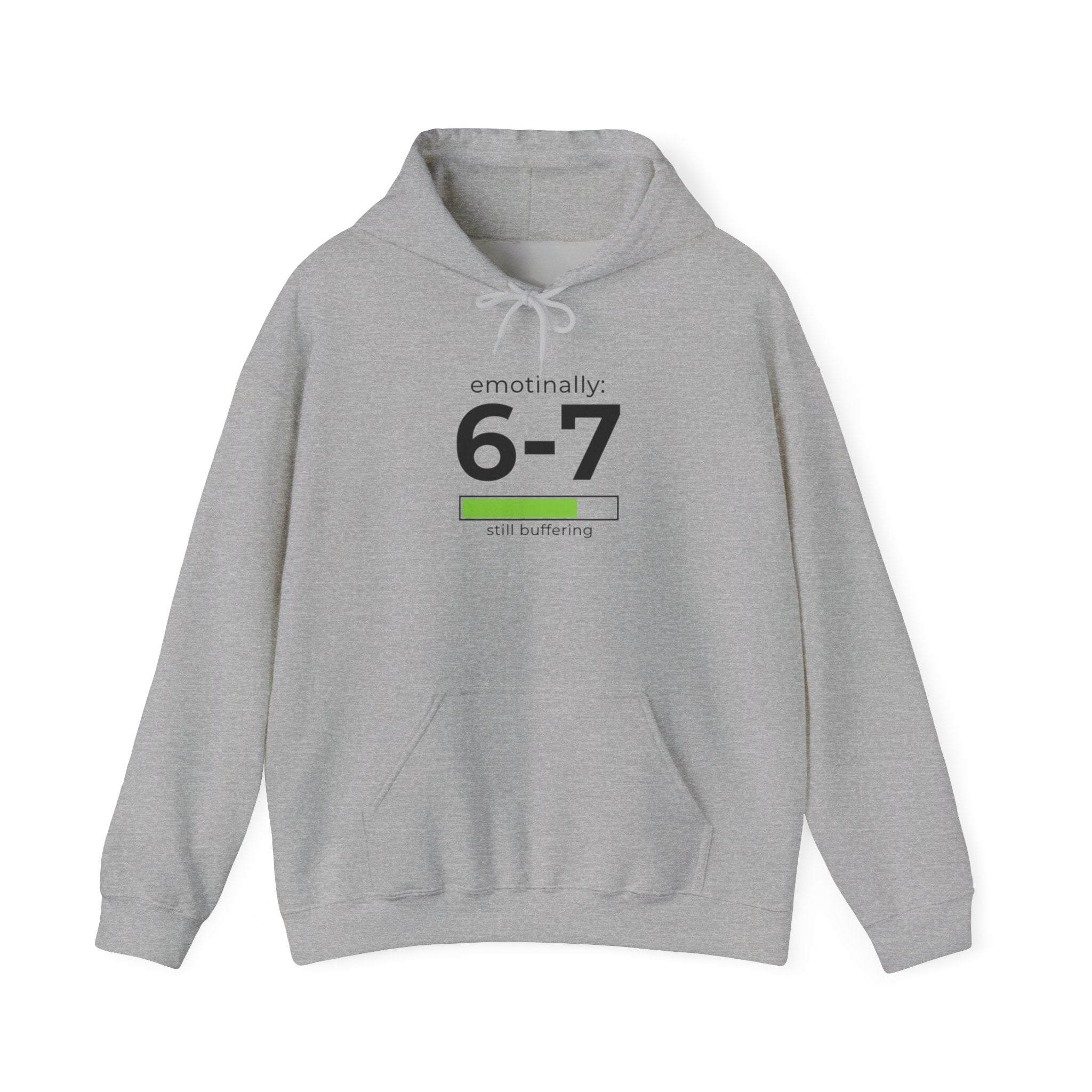 6-7 Minimalist Meme Hoodie | 67 shirt, absurdist humor