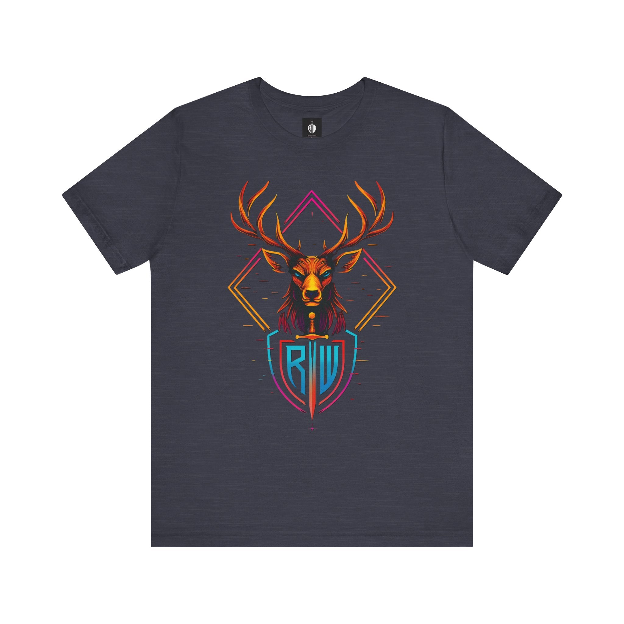 Stylish Graphic Tee with Deer Design, Nature Lover Shirt, Outdoor Adventure Apparel, Gift for Him/Her, Casual Fashion Wear