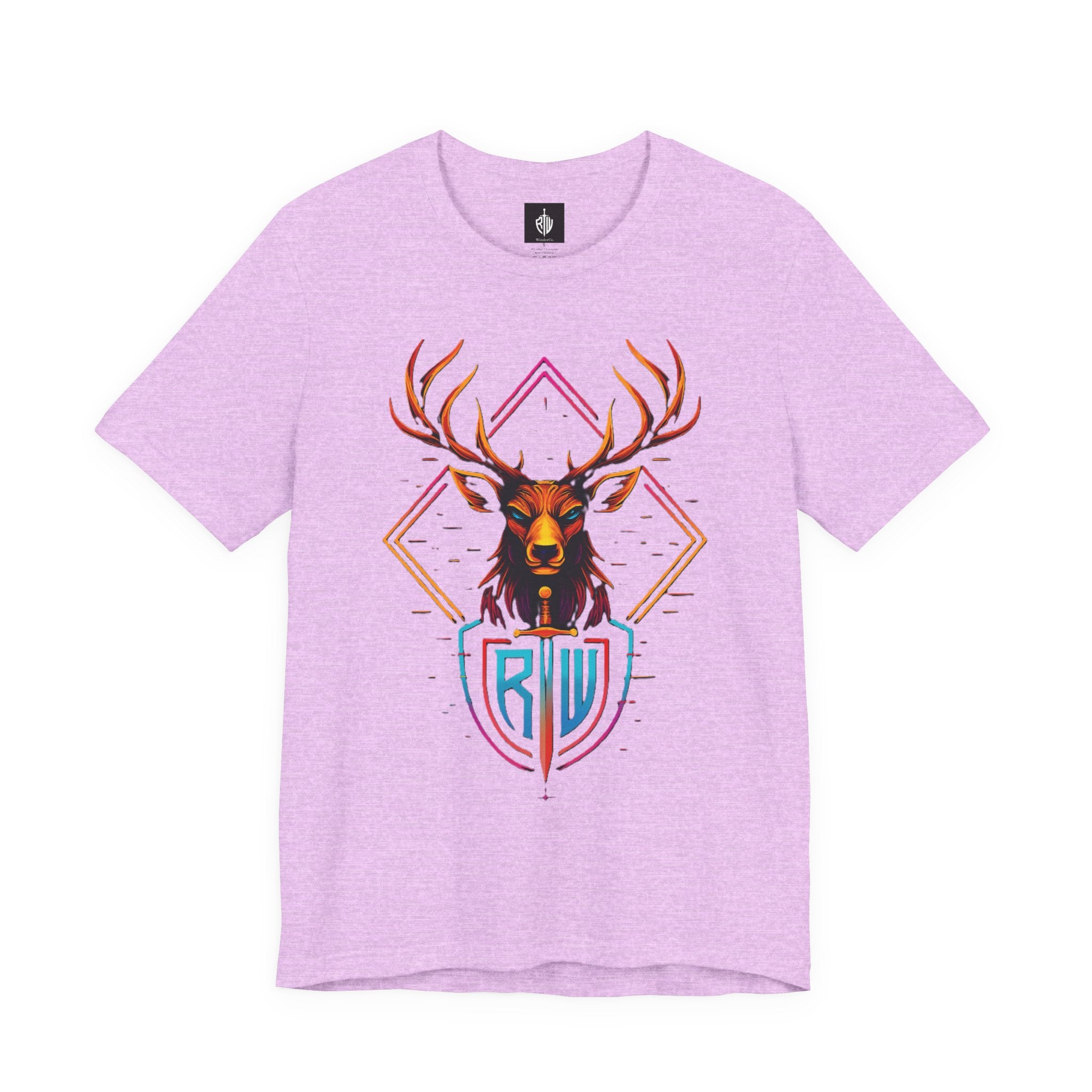 Stylish Graphic Tee with Deer Design, Nature Lover Shirt, Outdoor Adventure Apparel, Gift for Him/Her, Casual Fashion Wear